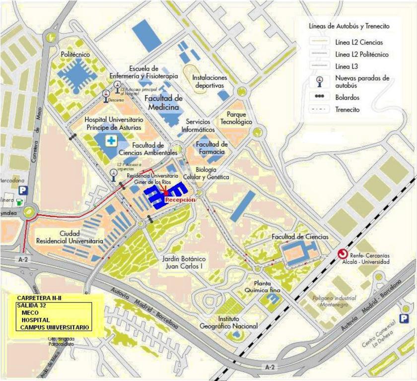 Residencia Universitaria Resa Giner De Los Rios Alcalá de Henares Eksteriør billede
